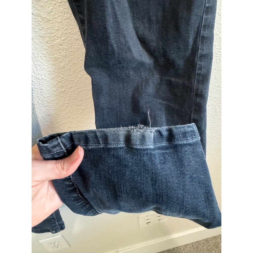 John Varvatos Jeans Mens 34 Black Slim Straight Fit Denim Pants Western - Picture 8 of 12